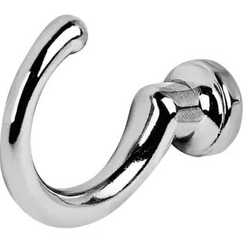 Крючок мебельный 1.5x3.3x4.3 см цвет хром