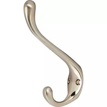 Крючок мебельный 2.9x12.7x9.2 см цвет никель