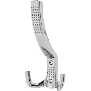 Крючок мебельный 7.7x14.8x7 см цвет хром