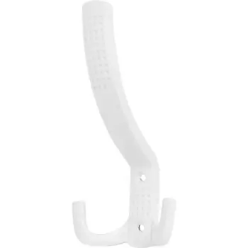Крючок мебельный 7.7x14.8x7 см цвет белый