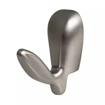 Крючок мебельный Ajax MB-LM/K-001 5x5.8x1 см цвет матовый никель