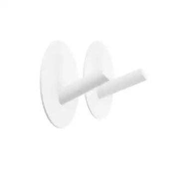 Крючок самоклеящийся Bath Plus KM019 металлический цвет белый 2 шт.