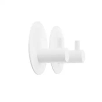 Крючок самоклеящийся Bath Plus KM024 металлический цвет белый 2 шт.