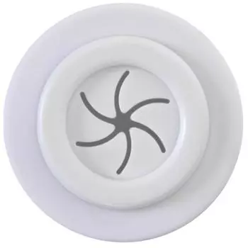 Крючок самоклеящийся белый