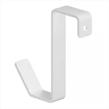 Крючок универсальный Delinia 10x51 мм сталь цвет белый