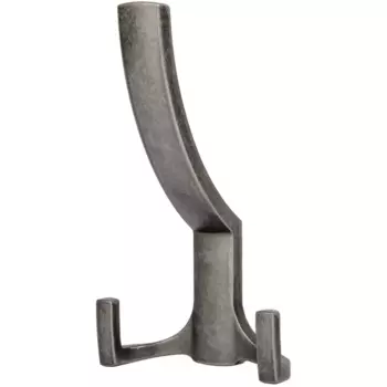 Крючок-вешалка Kerron KR0340, 30x145 мм, цвет чернёный цинк