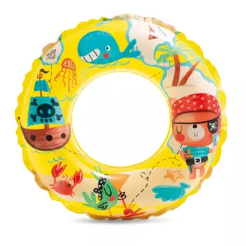 Круг для плавания 61 см прозрачный