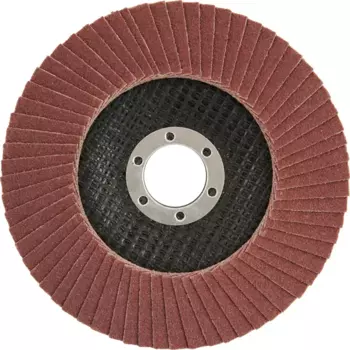 Круг лепестковый торцевой КЛТ1 Р120 125x22.2 мм