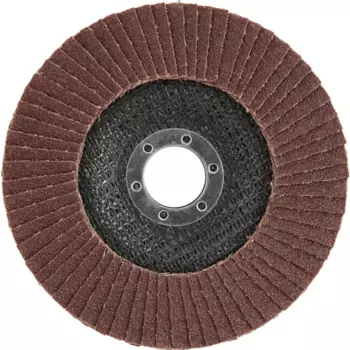 Круг лепестковый торцевой КЛТ1 Р80 125x22.2 мм