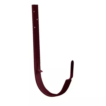 Крюк длинный РЕ 125 мм цвет красный