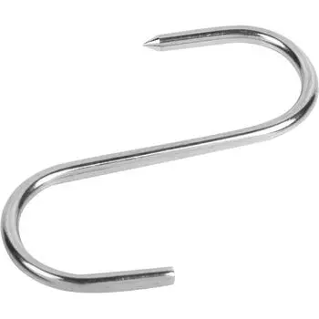 Крюк мясника Standers 4x80 мм, сталь нержавеющая