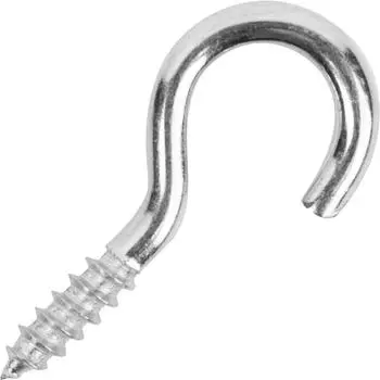 Крюк-полукольцо 5х40 мм 2 шт.