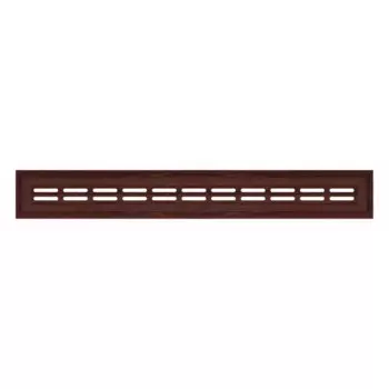 Крышка для экрана радиатора МДФ 120x17 см венге