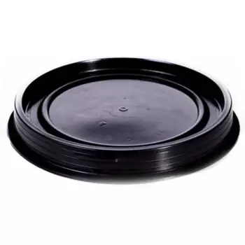 Крышка для бочки 127 пластик черный