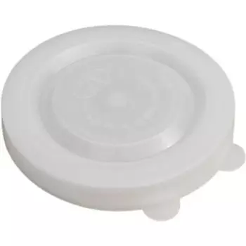 Крышка п/эт. горячая пластик белый 10 шт
