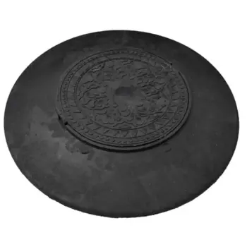 Крышка с люком полимерпесчаная d 1070 мм