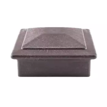 Крышка верхняя для столба Groentec ДПК 7x15x7 см венге