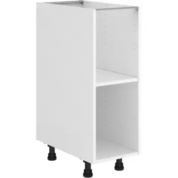 Кухонный шкаф напольный 30x77x56 см Konsensa ЛДСП цвет белый