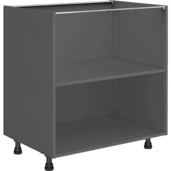 Кухонный шкаф напольный 80x77x56 см ДСП цвет серый