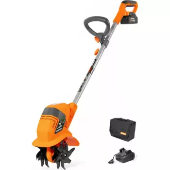 Культиватор аккумуляторный Daewoo DAT 2021Li SET 4 Ач 21 В