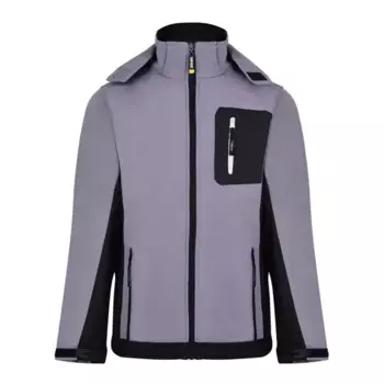 Куртка рабочая с капюшоном утепленная Dowell Softshell D81480 цвет серый размер M рост 170