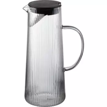 Кувшин 1.2 л Leonord Aroma с крышкой стекло цвет прозрачный