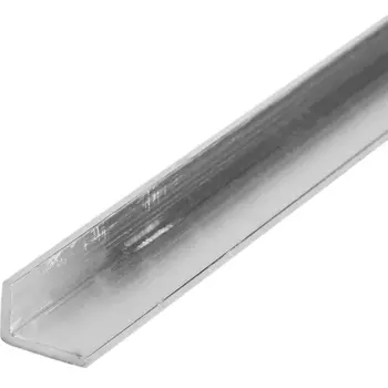 Профиль L-образный алюминий 15x10x2x1000 мм серый