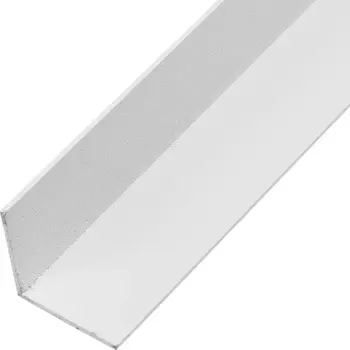 Профиль L-образный алюминий окрашенный 20x20x1x2700 мм белый