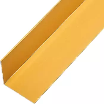 Профиль L-образный алюминий анодированный 25x25x1.2x2700 мм золотой