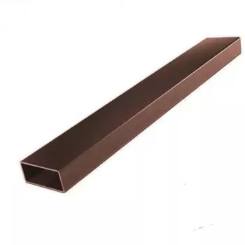 Лага 2500x40x20 мм оцинкованная сталь RAL 8017