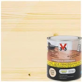 Лак для реновации водный V33 прозрачныйМатовый 0.75 л