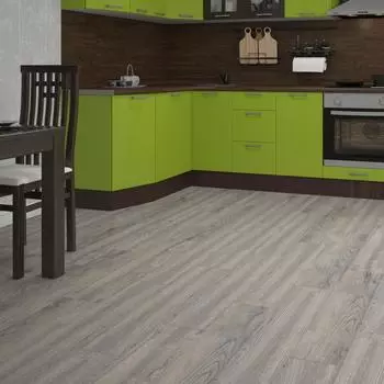 Ламинат «Дуб дымчатый тёмный» 33 класс толщина 8 мм с фаской 2.131 м²