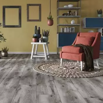 Ламинат «Дуб Фламанте» 33 класс толщина 8 мм с фаской 1.996 м²