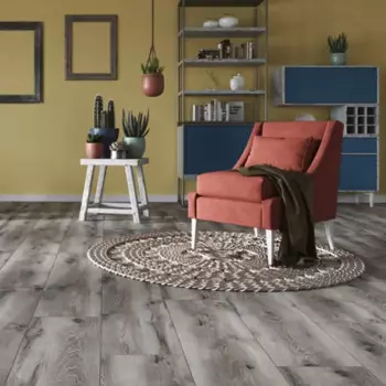 Ламинат «Дуб Фламанте» водостойкость 48 часов 33 класс толщина 8 мм с фаской 1.973 м