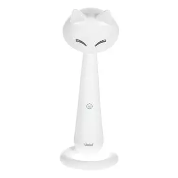 Лампа настольная светодиодная «Белый кот»