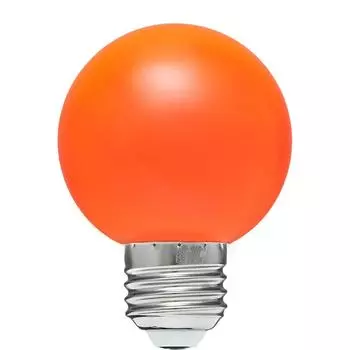 Лампа светодиодная Volpe E27 3 Вт шар 240 Лм красный свет