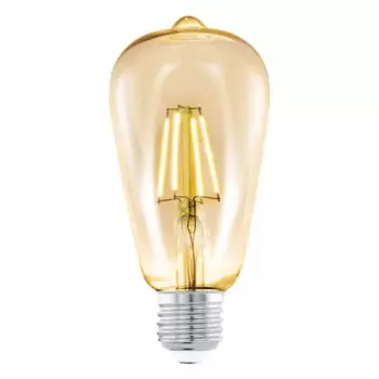 Лампа светодиодная филаментная диммируемая Eglo ST64 E27 4 Вт 220 Лм свет янтарный