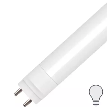 Лампа светодиодная Lexman T8 G13 В 11 Вт нейтральный белый свет