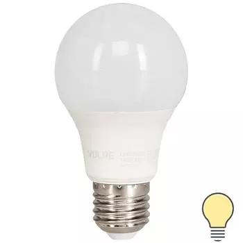 Лампа светодиодная Volpe Norma E27 170-240 В 13 Вт груша 1150 Лм, тёплый белый свет