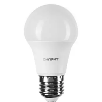 Лампа светодиодная Онлайт Е27 10 Вт холодный белый свет