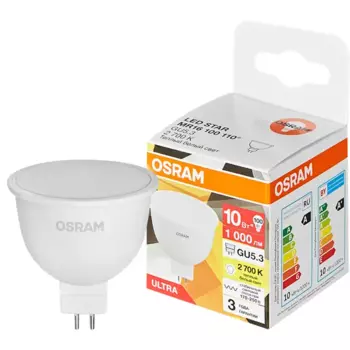 Лампа светодиодная Osram GU5.3 10 Вт теплый белый свет