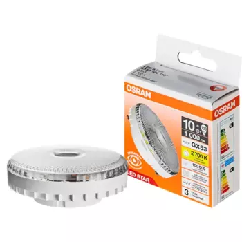 Лампа светодиодная Osram GX53 10 Вт 2700К теплый белый свет