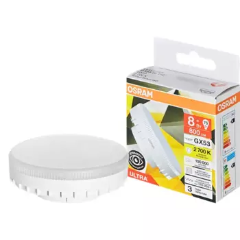 Лампа светодиодная Osram GX53 8 Вт теплый белый свет