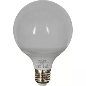 Лампа светодиодная Volpe Norma E27 220 В 16 Вт шар 1300 лм белый свет