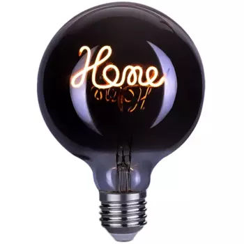 Лампочка декоративная Home G125 дымчатая 4 Вт E27 8525