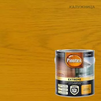 Лазурь для дерева Pinotex цвет калужница 2.5 л