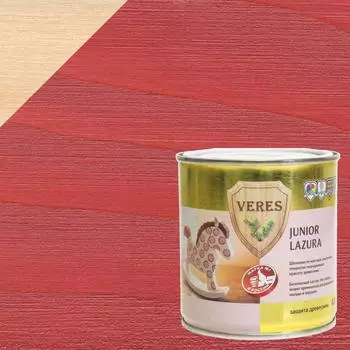 Лазурь Верес «Джуниор» 0.75л цвет терракотовый