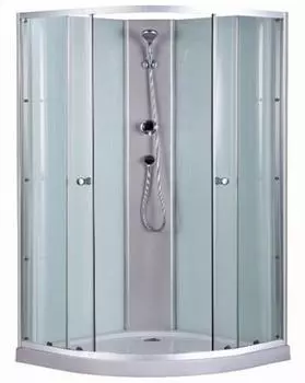 Душевая кабина Tira Next 2 низкий поддон 1/4 круга 85x85 см