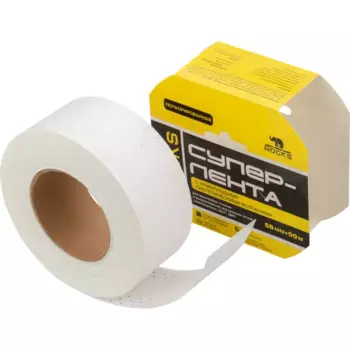 Лента армированная Rocks перфорированная 58 мм x 50 м