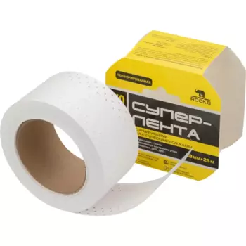Лента армированная Rocks перфорированная 58 мм x 25 м